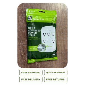 Greenlite Tier 1 Advanced Power Strip 5 Outlet Surge Protector Energy saving